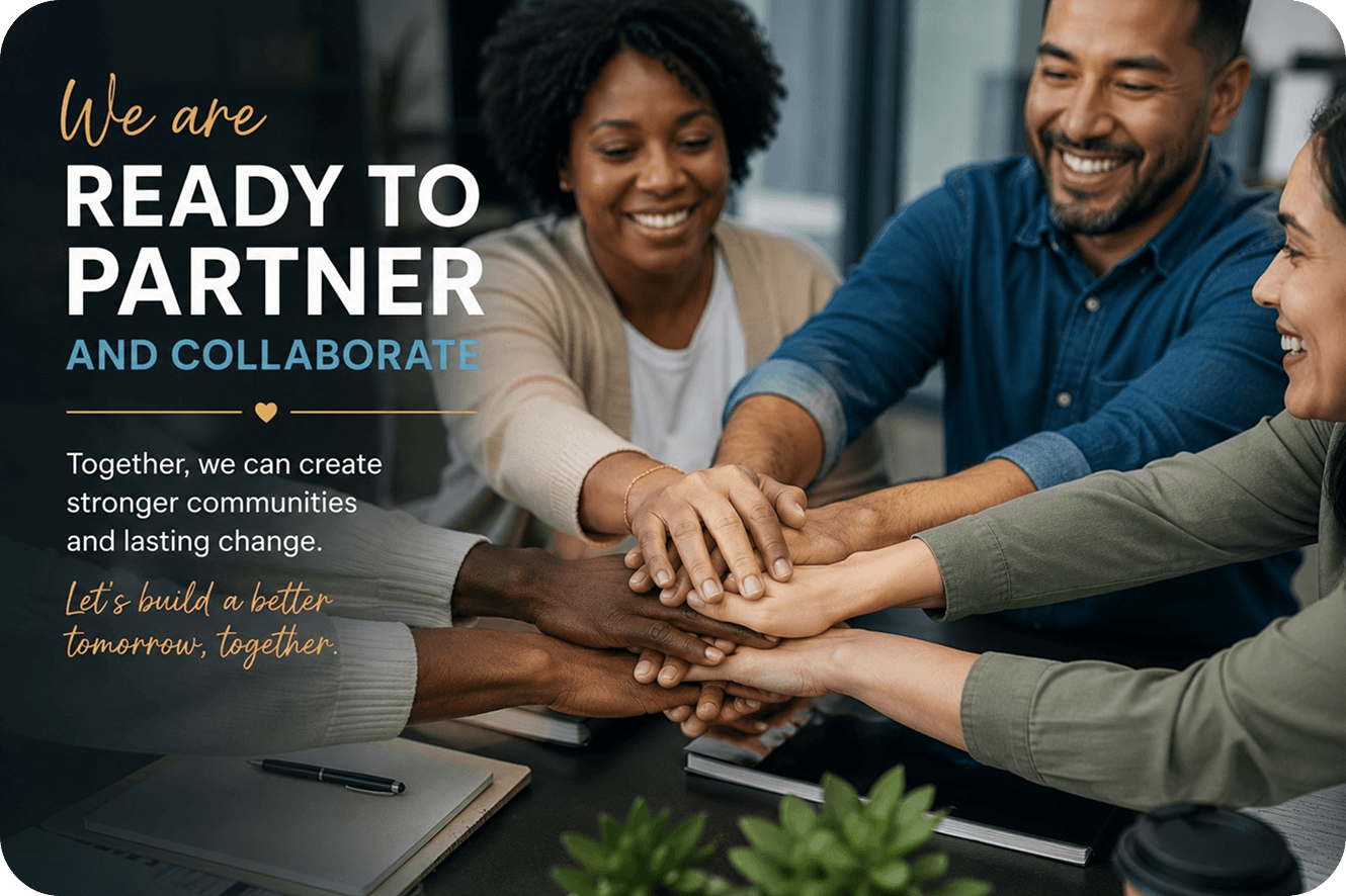 We are ready to partner and collaborate